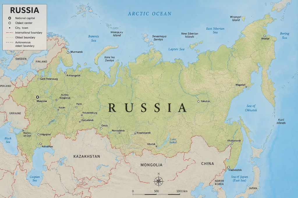 Russia Map